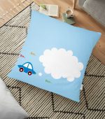 - yerminderi-YER-966 - Realhomes  Real Homes Dijital Baskılı Modern Yer Minderi - 70 x 70 cm Realhomes