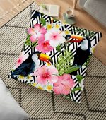 - yerminderi-YER-972 - Realhomes Real Homes Dijital Baskılı Dekoratif Yer Minderi - 70 x 70 cm Realhomes