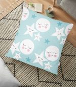 - yerminderi-YER-986 - Realhomes  Real Homes Dijital Baskılı Dekoratif Yer Minderi - 70 x 70 cm Realhomes