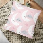 Real Homes Dijital Baskılı Dekoratif Yer Minderi - 70 x 70 cm Realhomes