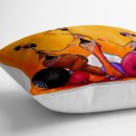 - yerminderi-YER-arap-3-kız-1 - Realhomes  Modern African Tasarımlı Dijital Baskılı Dekoratif Yer Minderi - 70 x 70 cm Realhomes