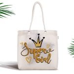 Renkli Zigzag Desenli Dijital Baskılı Fermuarlı Kumaş Çanta Realhomes