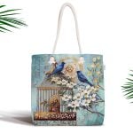 Kımızı Telefon Kulübesi Özel Tasarım Dijital Baskılı Fermuarlı Kumaş Çanta Realhomes