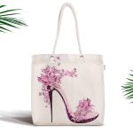 Kımızı Telefon Kulübesi Özel Tasarım Dijital Baskılı Fermuarlı Kumaş Çanta Realhomes