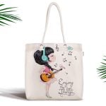 Özel Tasarım Renkli Kelebek Desenli Dijital Baskılı Fermuarlı Kumaş Çanta Realhomes