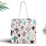 Renkli Elmalar Dijital Baskılı Fermuarlı Kumaş Çanta Realhomes