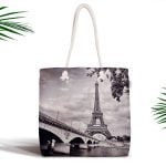 Kelebek Dünyası Dijital Baskılı Fermuarlı Modern Kumaş Çanta Realhomes