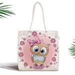 Vosvos Resimli Dijital Baskılı Fermuarlı Modern Kumaş Çanta Realhomes