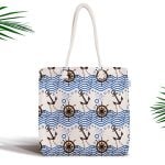 Zebra Desenli Dijital Baskılı Fermuarlı Modern Kumaş Çanta Realhomes