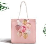 Kokteyl Plaj Özel Tasarım Fermuarlı Dijital Baskılı Plaj Çantası Realhomes