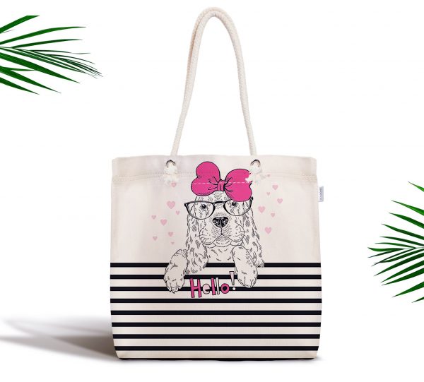 - kumas-canta-303 - Realhomes  Zebra Desenli Dijital Baskılı Fermuarlı Modern Kumaş Çanta Realhomes