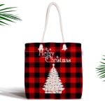 Beyaz Zeminde Kar Taneleri Özel Tasarım Fermuarlı Kumaş Çanta Realhomes