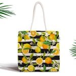 Coco Parfüm Tasarımlı Dijital Baskılı Modern Fermuarlı Kumaş Çanta Realhomes