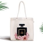 Icon Women Özel Tasarımlı Dijital Baskılı Fermuarlı Kumaş Çanta Realhomes