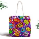 Afrika Kadın İnsan Figürlü Modern Fermuarlı Modern Kumaş Çanta Realhomes