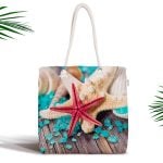 Rengarenk Evler Özel Tasarımlı Fermuarlı Kumaş Bez Çanta Realhomes