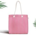 Lacivert Zeminli Deniz Midyeleri Dijital Baskılı Fermuarlı Kumaş Çanta Realhomes