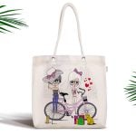 Limon Konseptli Özel Tasarım 3D Fermuarlı Modern Kumaş Çanta Realhomes