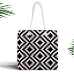 Love You Dijital Baskılı Modern Fermuarlı Kumaş Çanta Realhomes