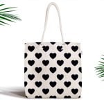 Fashion Girl Dijital Baskılı Modern Fermuarlı Plaj Çantası Realhomes