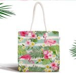 Fashion Girl Dijital Baskılı Modern Fermuarlı Kumaş Çanta Realhomes