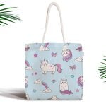 Ay ve Bulut Özel Tasarım Dijital Baskılı Fermuarlı Bebek Çantası Realhomes