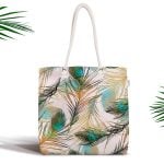 Pembe Kedicikler Dijital Baskılı Dekoratif Fermuarlı Kumaş Çanta Realhomes