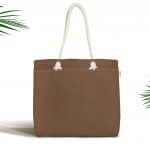 Siyah Renkli Dijital Baskılı Fermuarlı Kumaş Çanta Realhomes