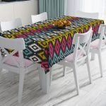 Livense Özel Tasarım Çiçek Desenli Modern Leke Tutmaz Masa Örtüsü Realhomes