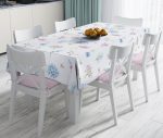 - realhomesMasa2094 - Realhomes  Livense Özel Tasarım Çiçek Desenli Modern Leke Tutmaz Masa Örtüsü Realhomes