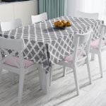 Livense Özel Tasarım Çiçek Desenli Modern Leke Tutmaz Masa Örtüsü Realhomes