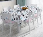 - realhomesMasa2427 - Realhomes  RealHomes Puanlı Çöl Bitkisi Tasarımlı Leke Tutmaz Masa Örtüsü Realhomes