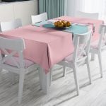 Yılbaşı Küreleri Dijital Baskılı Dekoratif Leke Tutmaz Masa Örtüsü Realhomes