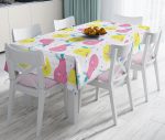 - realhomesMasa3108 - Realhomes  RealHomes Renkli Meyveler Özel Tasarım Dijital Baskılı Masa Örtüsü Realhomes