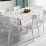 Turuncu Zeminde Summer Ananas Tasarımlı Leke Tutmaz Masa Örtüsü Realhomes