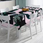 Beautiful Girl Tasarımlı Popart Dekoratif Leke Tutmaz Masa Örtüsü Realhomes