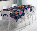 - realhomesMasa3441 - Realhomes  RealHomes Özel Tasarım Dijital Baskılı Leke Tutmaz Masa Örtüsü Realhomes