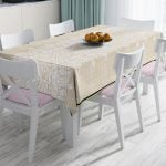 RealHomes Özel Tasarım Dijital Baskılı Leke Tutmaz Masa Örtüsü Realhomes