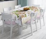 RealHomes Özel Tasarım Dijital Baskılı Leke Tutmaz Masa Örtüsü Realhomes