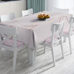 RealHomes Özel Tasarım Dijital Baskılı Leke Tutmaz Masa Örtüsü Realhomes