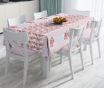 RealHomes Özel Tasarım Dijital Baskılı Leke Tutmaz Masa Örtüsü Realhomes
