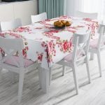 RealHomes Özel Tasarım Dijital Baskılı Leke Tutmaz Masa Örtüsü Realhomes