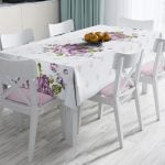 RealHomes Özel Tasarım Dijital Baskılı Leke Tutmaz Masa Örtüsü Realhomes