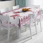 RealHomes Özel Tasarım Dijital Baskılı Leke Tutmaz Masa Örtüsü Realhomes