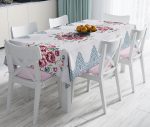 - realhomesREALMasa281 - Realhomes  RealHomes Özel Tasarım Dijital Baskılı Leke Tutmaz Masa Örtüsü Realhomes