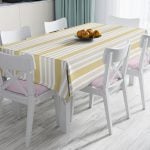 RealHomes Özel Tasarım Dijital Baskılı Leke Tutmaz Masa Örtüsü Realhomes