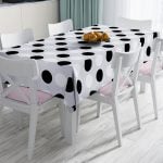 RealHomes Özel Tasarım Dijital Baskılı Leke Tutmaz Masa Örtüsü Realhomes