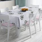 RealHomes Özel Tasarım Dijital Baskılı Leke Tutmaz Masa Örtüsü Realhomes