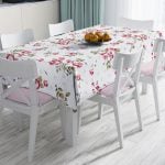 RealHomes Özel Tasarım Dijital Baskılı Leke Tutmaz Masa Örtüsü Realhomes