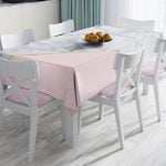 RealHomes Özel Tasarım Dijital Baskılı Leke Tutmaz Masa Örtüsü Realhomes